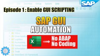 SAP GUI Scripting Series (For Beginners) | Intro & Setup for Functional Consultants