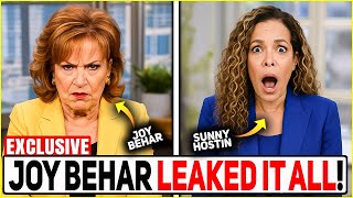 Joy Behar EXPOSES Sunny Hostin’s Lawsuit LIVE On The View!