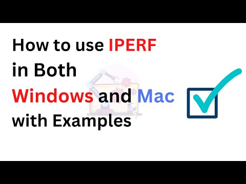 how to install and use iperf in linux and windows