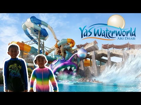 Epic Family Fun at YAS Waterworld | Thrilling Water Slides & Splashing Adventures with Noel & Nina