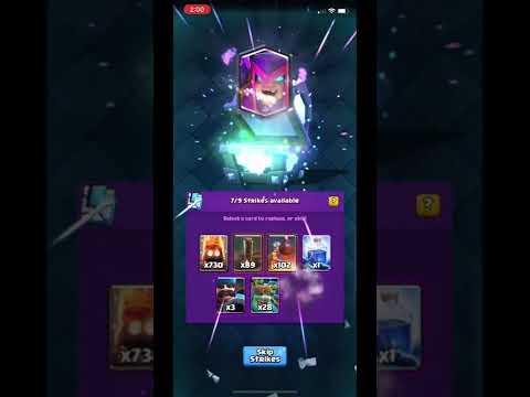 Mega lightning chest (P2) #shorts #clashroyale