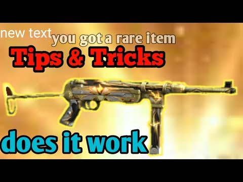 Getting Lightning MP40 by using other youtubers tricks || does it work || must watch