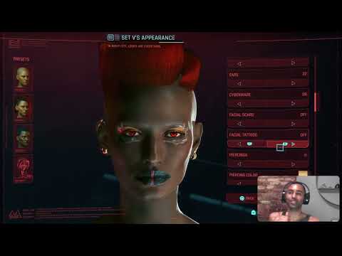 My first stream! Replaying Cyberpunk 2077 Pt. I: Character Creation, The Rescue