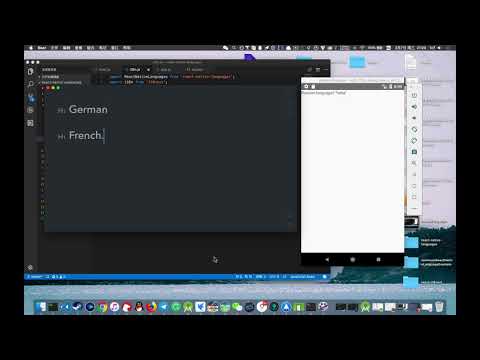 React Native hot reload language(with i18next + react-native-languages)(remove react-native-i18n)