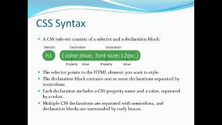 CSS Introduction