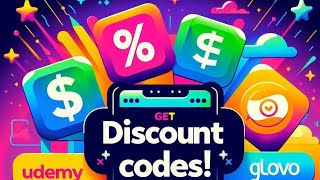 How to get Discount Codes on Udemy, Upwork, Glovo, Jumia, and more