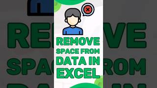 Excel Tip: Removing Spaces from Data in Cells #excelshorts #shorts #exceltips
