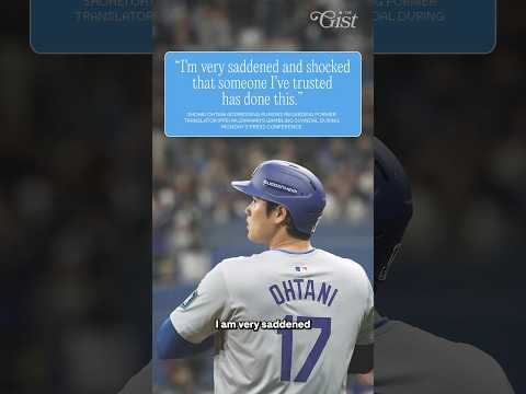 Thoughts on the Shohei Ohtani gambling scandal? 👀⚾️ #mlb #baseball #shoheiohtani