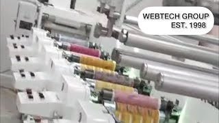 Running Video at Client's end Guwahati, Assam | 7 Colors Flexo Printing Press | LABELTECH X1 SERIES