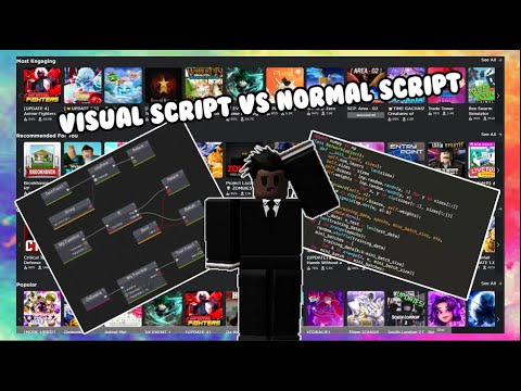 Visual Code Vs Writen Code:Roblox Dev Form