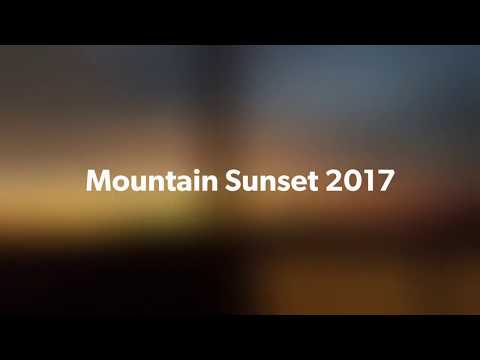 MOUNTAIN SUNSET | #1