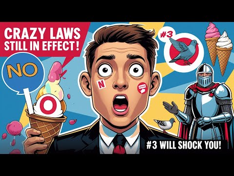 Crazy Laws That Still Exist (You Won’t Believe #3!) #WeirdLaws #CrazyLaws #StrangeFacts