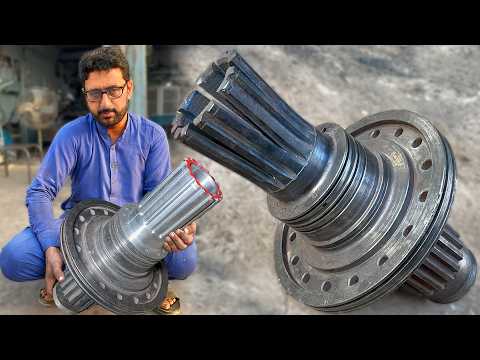 How to Rebuild a Bulldozer Shaft That Everyone Thought Was Beyond Repair