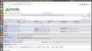 Mantis Bug Tracker Tutorial