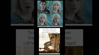 When Polite Characters Have the Darkest Thoughts 😭💀 #harrypotter #viral #memes