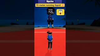 70 meter run challenge 🐙#squidgamechallenge #squidgameseason2 #squidgame #squid