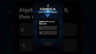 Solve for X in 5 Seconds ⚡ Basic Algebra #MathShorts
