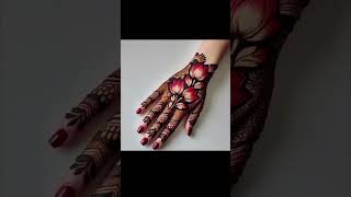 floral back 2025#uniquedesign 🥰#mehndi #hennatatto #viralvideo #trending #suscribe #reels #fanny🌿💚🌹🧕