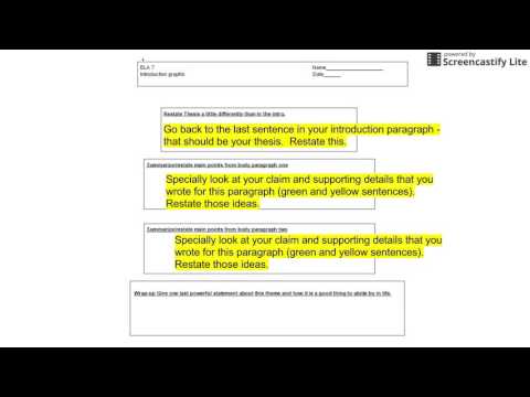 Conclusion Paragraph - Walk Two Moons Theme Essay