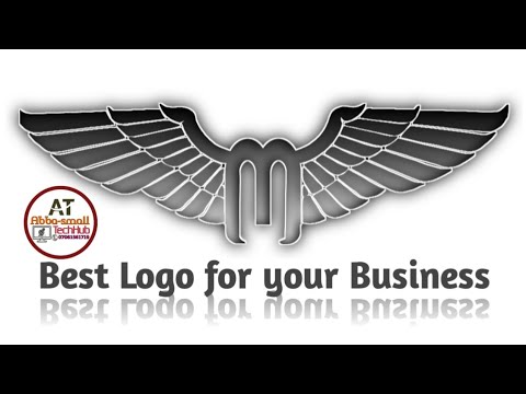 How to design best Logo for your business || yadda zaka zana logo a wayarka