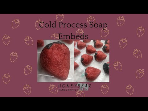 Cold Process Soap Embeds  | Cold Process Soap Making