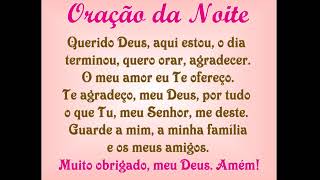 ORAÇÃO DO DIA DE HOJE - ORAÇÃO DA NOITE - ORAÇÃO AO VIVO