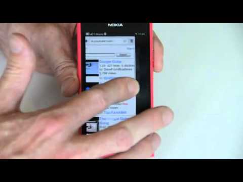 Nokia N9  hands on