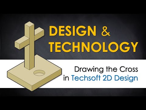 Drawing an Isometric Cross in Techsoft 2D Design
