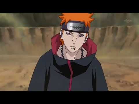 Naruto vs Pain | Hinata gives her life for Naruto | Minato the 4th Hokage saves Naruto