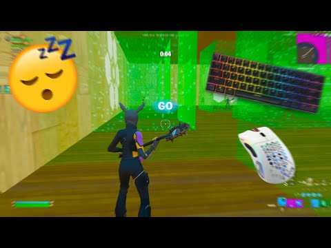 HyperX Alloy Origins 60% ASMR Fortnite🤩 Box Fights Gameplay 📦 Chill Fortnite