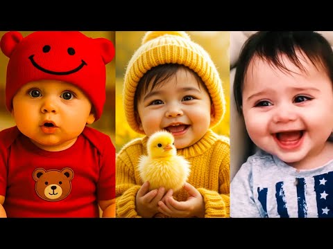 Cutest Baby Laughing Moments 2025 😂 | Funny Baby Talking Compilation