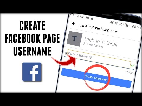 How to Create Facebook Page Username