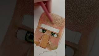 MINECRAFT VILLAGER ART #minecraft #minecraftmovie #minecraftmemes #art #artist #minecraftsurvival