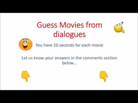 Guess Movie from Dialogues | Fun Bollywood Puzzle | Part 1
