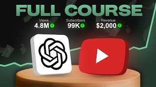ChatGPT Secrets to Go VIRAL on YouTube | FULL COURSE 2025