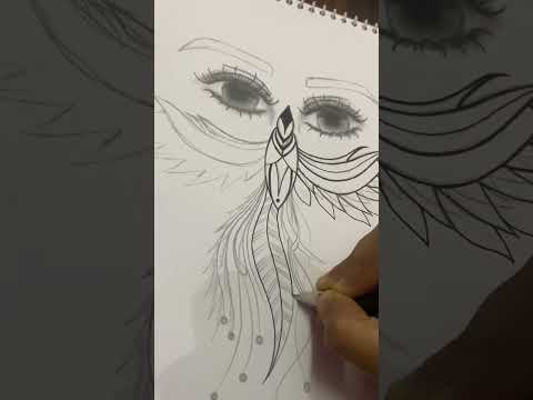 Eye Mandala Art/ Eye drawing/ step by step