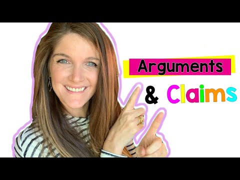 Arguments and Claims Terms & Definitions