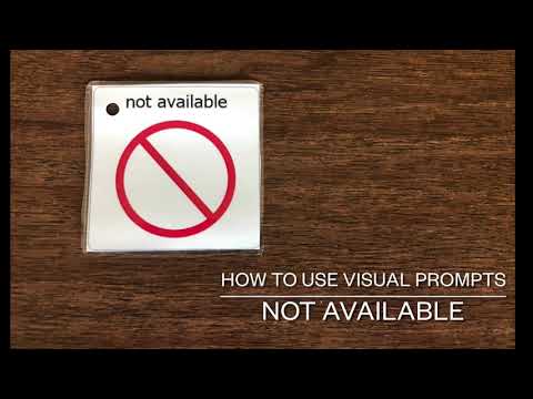 How to use visual prompts: “Not Available”
