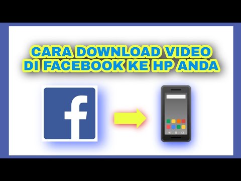 DOWNLOAD VIDEO DI FACEBOOK ANDA DENGAN 2 LANGKAH MUDAH INI