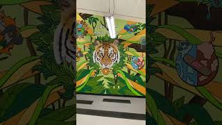 Pawling Middle School mural 2024.  #muralart #art #mural #painting #artist #muralwork
