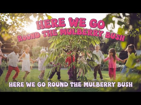 Here We Go Round the Mulberry Bush | Preschool Nursery Rhyme with Actions"@CoComelon @ChuChuTV