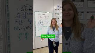 Literal equations #iteachalgebra #mathematics #iteachmath #algebra #math