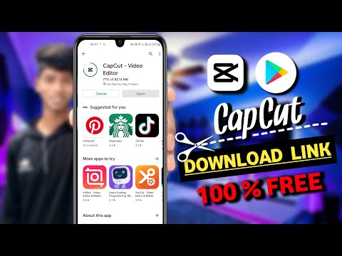 CapCut Download Link 2023 - CapCut Ko Play Store Se Kaise Install Kare - How To Install CapCut - Raz