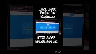 Beginner Frontend Project🚀💻#followformore #frontenddeveloper #learncoding #beginnerproject #htmlcss⚡
