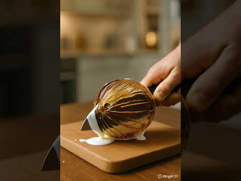 "Insanely Satisfying Coconut Cutting 🔪🥥 #shorts #asmr"