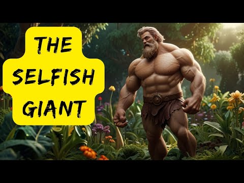 "The selfish giant" kids animated moral story#moralstory