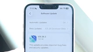 Stay Away From iOS 26.3