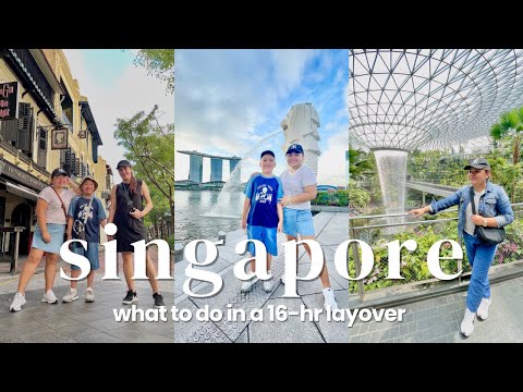 SINGAPORE 16-hr LAYOVER Guide (CEB-DXB flight) + World’s First NFT Hotel + Food Crawl
