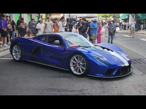 Hennessey Venom F5 Revs