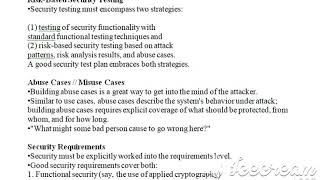 تصميم برمجيات امنة-Secure software design - SSD lec3 p10